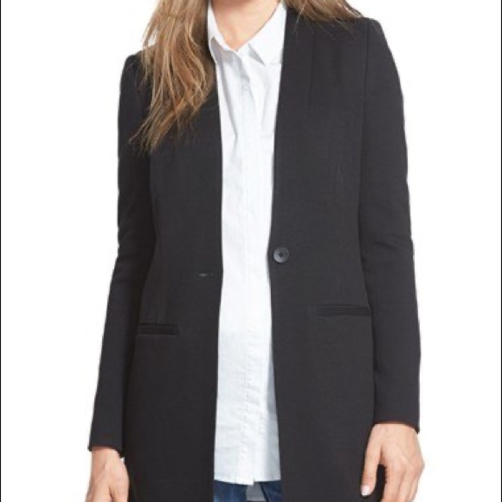 Madewell Venice Long Blazer Coat